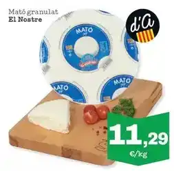 Sorli El nostre - mató granulat oferta