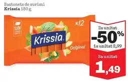 Sorli Krissia - bastonets de surimi oferta