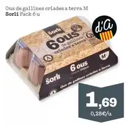 Sorli Sorli - ous de gallines criades a terra m oferta