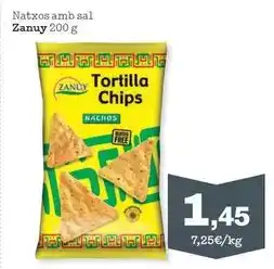 Sorli Zanuy - natxos amb sal oferta