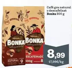 Sorli Bonka - cafe gra natural o descafeinat oferta