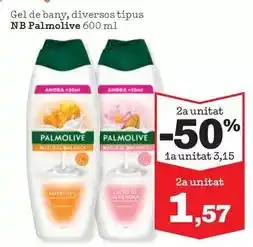 Sorli Palmolive - gel de bany, diversos tipus oferta