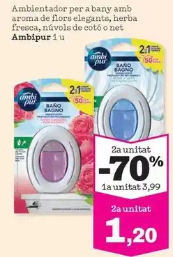Sorli Ambi pur - ambientador per a bany amb aroma de flors elegants oferta