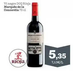 Sorli Marques de la concordia - vi negre doq rioja oferta
