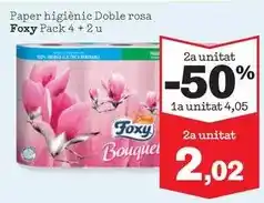 Sorli Foxy - paper higienic doble rosa oferta