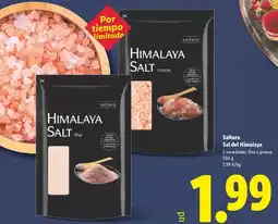 Lidl Saltura - sal de himalaya oferta