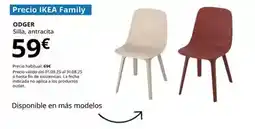 IKEA Odger - silla, antracita oferta