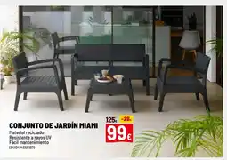 Brico Depôt Conjunto de jardín miami oferta