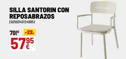 Brico Depôt Silla santorin con reposabrazos oferta