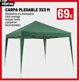 Brico Depôt Carpa plegable 3x3 m oferta