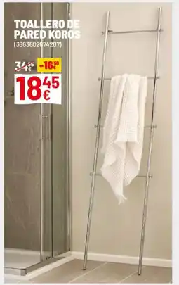 Brico Depôt Toallero de pared koros oferta