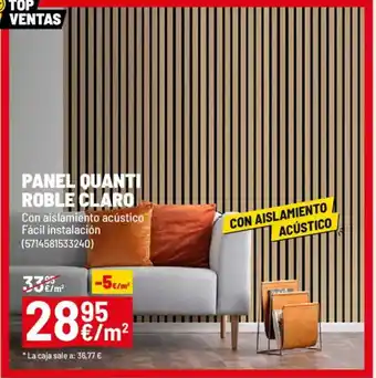 Brico Depôt Panel quanti roble claro oferta