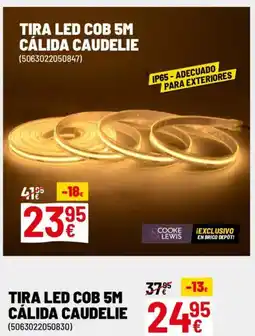 Brico Depôt Tira led cob 5m cálida caudelie oferta