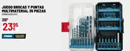 Brico Depôt Juego brocas y puntas multimaterial 35 piezas oferta