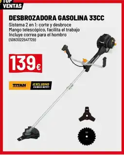 Brico Depôt Desbrozadora gasolina 33cc oferta