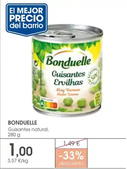 Supermercados Plaza BONDUELLE Guisantes natural oferta
