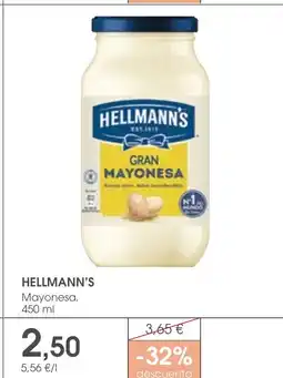 Supermercados Plaza HELLMANN'S Mayonesa oferta