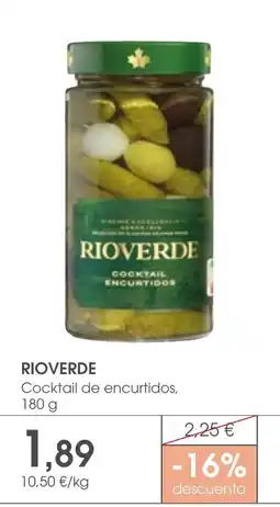 Supermercados Plaza RIOVERDE Cocktail de encurtidos oferta