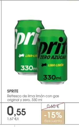 Supermercados Plaza SPRITE Refresco de lima limón con gas original y zero oferta