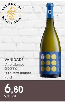 Supermercados Plaza VANIDADE Vino blanco albariño oferta
