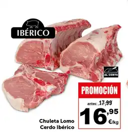 Masymas Chuleta Lomo Cerdo Ibérico oferta