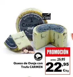 Masymas CARMEN Queso de Oveja con Trufa oferta