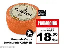 Masymas CARMEN Queso de Cabra Semicurado oferta