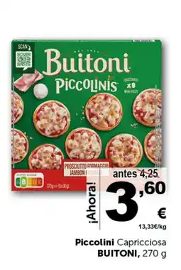 Masymas BUITONI Piccolini Capricciosa oferta