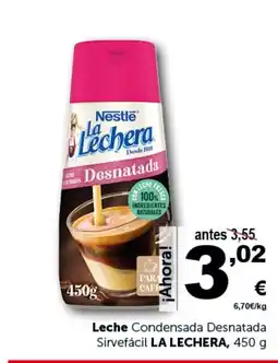 Masymas LA LECHERA Leche Condensada Desnatada Sirvefácil oferta