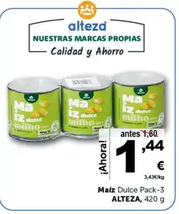 Masymas ALTEZA Maíz Dulce Pack-3 oferta