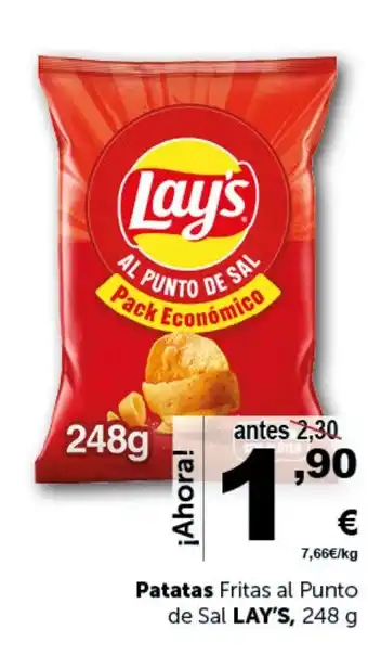Masymas LAY'S Patatas Fritas al Punto de Sal oferta