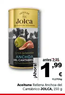 Masymas JOLCA Aceituna Rellena Anchoa del Cantábrico oferta