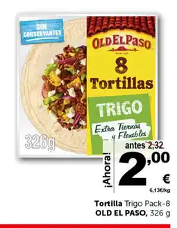 Masymas OLD EL PASO Tortilla Trigo Pack-8 oferta