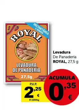 Masymas ROYAL Levadura De Panaderia oferta