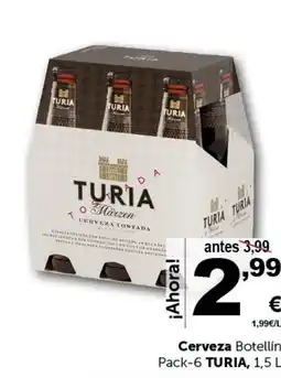 Masymas TURIA Cerveza Botellín oferta