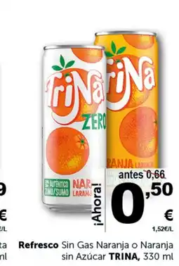 Masymas TRINA Refresco Sin Gas Naranja o Naranja oferta