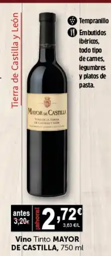 Masymas MAYOR DE CASTILLA Vino Tinto oferta
