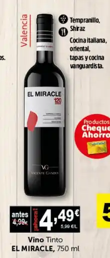 Masymas EL MIRACLE Vino Tinto oferta