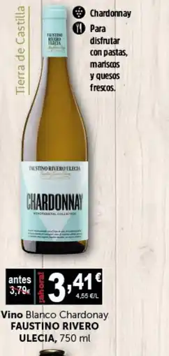 Masymas FAUSTINO RIVERO Vino Blanco Chardonay oferta