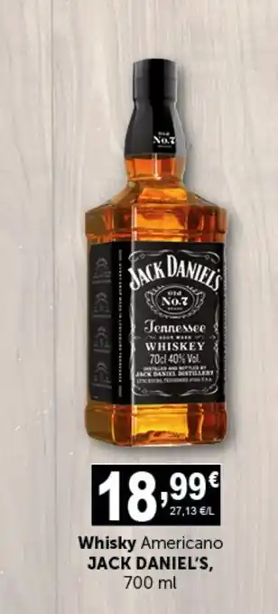 Masymas JACK DANIEL'S Whisky Americano oferta