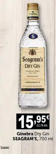 Masymas SEAGRAM'S Ginebra Dry Gin oferta