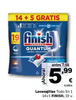 Masymas FINISH Lavavajillas Todo En 1 oferta