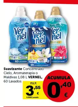 Masymas VERNEL Suavizante Concentrado Cielo, Aromaterapia o Maldivas oferta