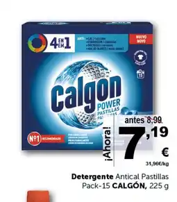 Masymas CALGÓN Detergente Antical Pastillas Pack-15 oferta