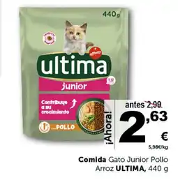 Masymas ULTIMA Comida Gato Junior Pollo oferta