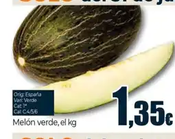 Unide Supermercados Melón verde oferta
