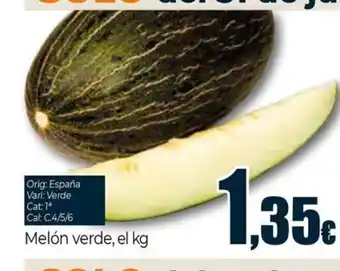 Unide Supermercados Melón verde oferta