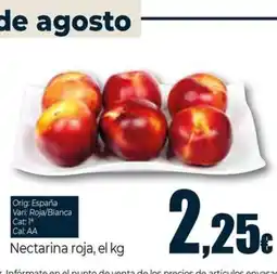 Unide Supermercados Nectarina oferta