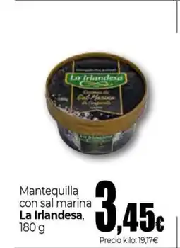 Unide Supermercados LA IRLANDESA Mantequilla con sal marina oferta