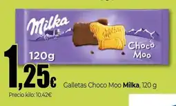 Unide Supermercados MILKA Galletas Choco Moo oferta